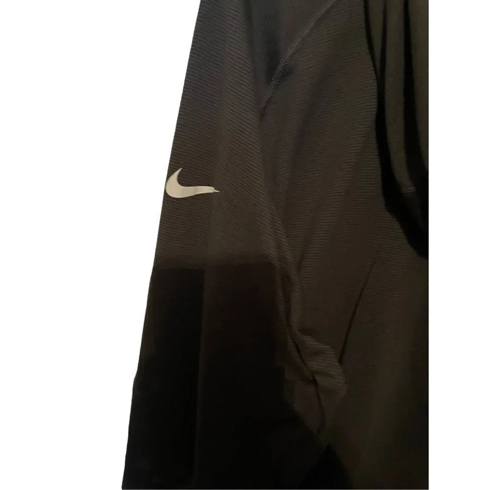 Nike Womens Grey Steelers Dri-Fit Raglan Sleeve Hooded Sweatshirt Size XL